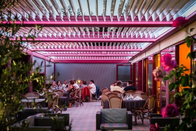 Terrasse soir