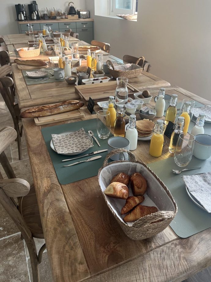 Petit-déjeuner compris