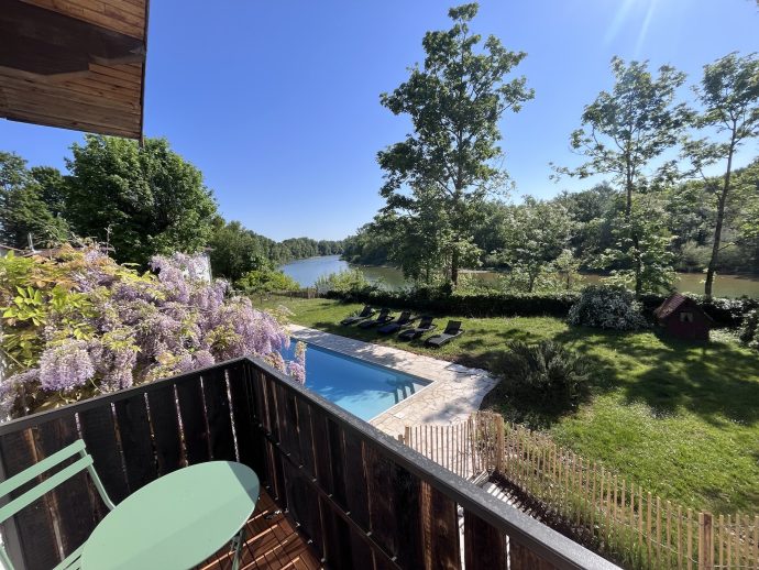 Vue depuis balcon chambre Aurore